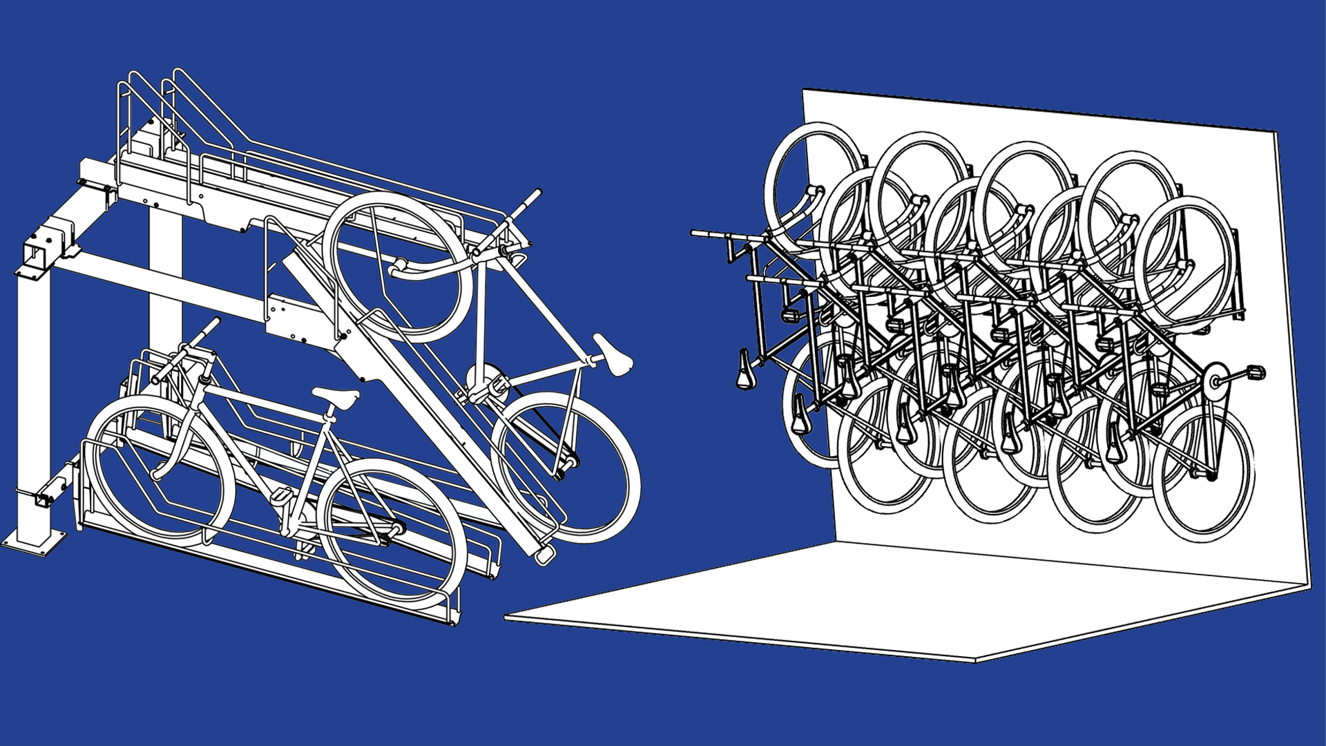 Bike on sale storage systems